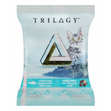 TRILOGY Grain Free Kitten Food - Australian Barramundi, Tuna & Freeze Dried New Zealand Lamb (Trial Pack)
