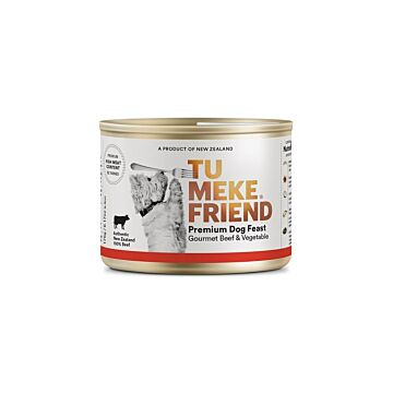 Tu Meke Friend 狗濕糧高級大餐 - 無穀物 - 珍饌草飼牛 & 鮮蔬 175g