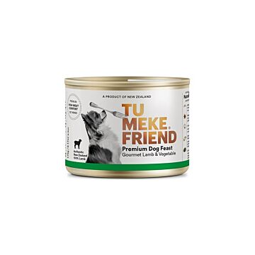 Tu Meke Friend Dog Canned Food - Grain Free - Gourmet Lamb & Vegetable 175g
