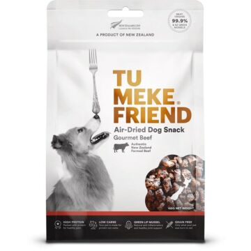 Tu Meke Friend 新西蘭狗小食 - 風乾脫水 無穀物 - 極品牛 150g