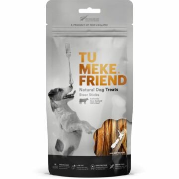 Tu Meke Friend Dog Treat - Air Dried Steer Stick 50g
