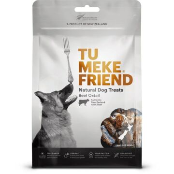 Tu Meke Friend 新西蘭狗小食 - 風乾脫水 無穀物 - 牛尾 100g
