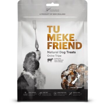 Tu Meke Friend Dog Treat - Air Dried Ovine Tripe 100g