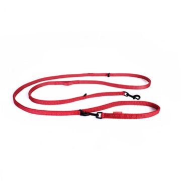 EZYDOG - Vario 6 Lite Multi-Function Dog Leash - Red (12mm Width)