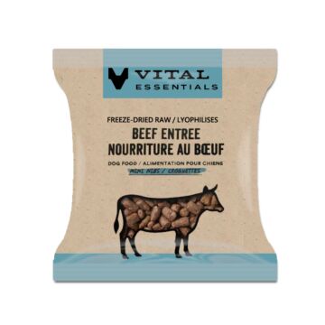 Vital Essentials 美國狗糧 - 凍乾脫水(迷你粒) - 牛肉 (試食裝) 