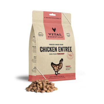 Vital Essentials Dog Food - Freeze-Dried (Mini Nibs) - Chicken 14oz