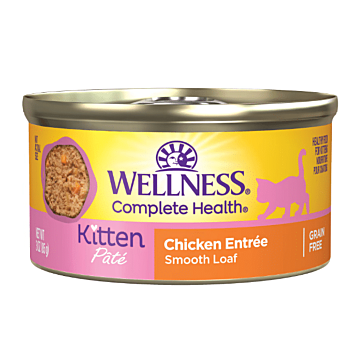 Wellness Complete Grain Free Cat Canned Food - Kitten Formula 3oz