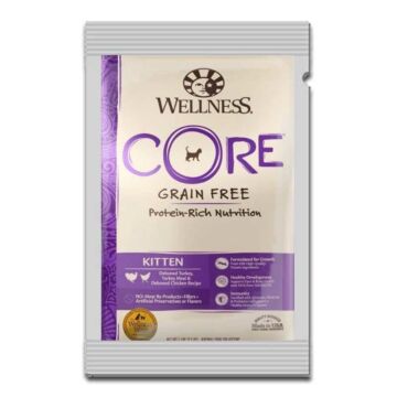 Wellness 美國幼貓乾糧 - CORE 無穀物 - 無骨雞肉及火雞肉配方 (試食裝)