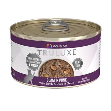 WERUVA TRULUXE Grain Free Cat Can - Glam 'N Punk - Lamb & Duck in Gelee 85g / 3oz