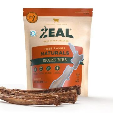 Zeal天然狗小食 - 紐西蘭牛仔肋骨 500g