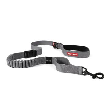 EZYDOG - Zero Shock Leash - Grey 48in