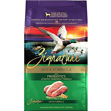 Zignature Dog Food - Grain Free Duck