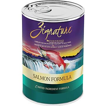 Zignature Dog Canned Food - Limited Ingredient Formula - Salmon 13oz
