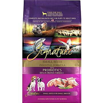 Zignature Dog Food - Grain Free - Small Bites - Zssential Multi Protein