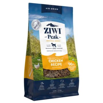 Ziwipeak Dog Food - Air-Dried Grain Free - Free Range Chicken Recipe 2.5kg