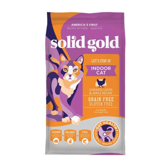 Solid Gold Cat Food Lets Stay In Grain Free Chicken Lentil