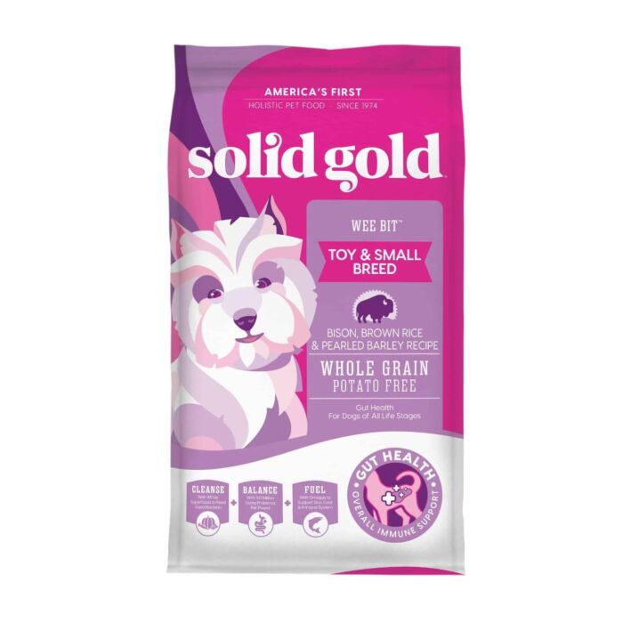 Solid Gold Dog Food Wee Bit Small Breed Bison Brown Rice