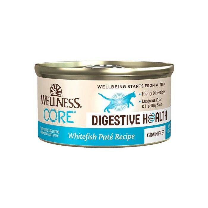 Wellness CORE Digestive Health Cat Canned Food Whitefish Pate