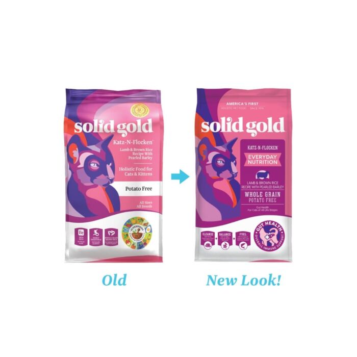 Solid Gold Cat Food Katz N Flocken Lamb Brown Rice ePet.hk