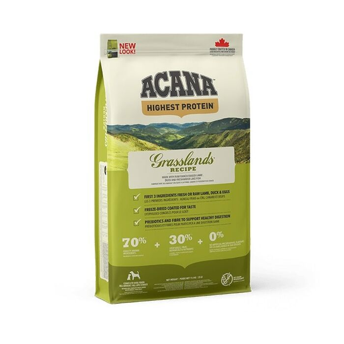 Acana Dog Food Regionals Grain Free Grasslands Lamb Duck