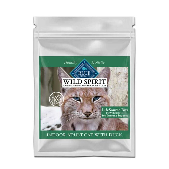 Blue Buffalo Cat Food Wild Spirit Indoor Grain Free Duck