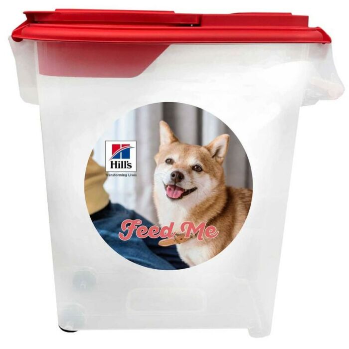 35 lb shop dog food container