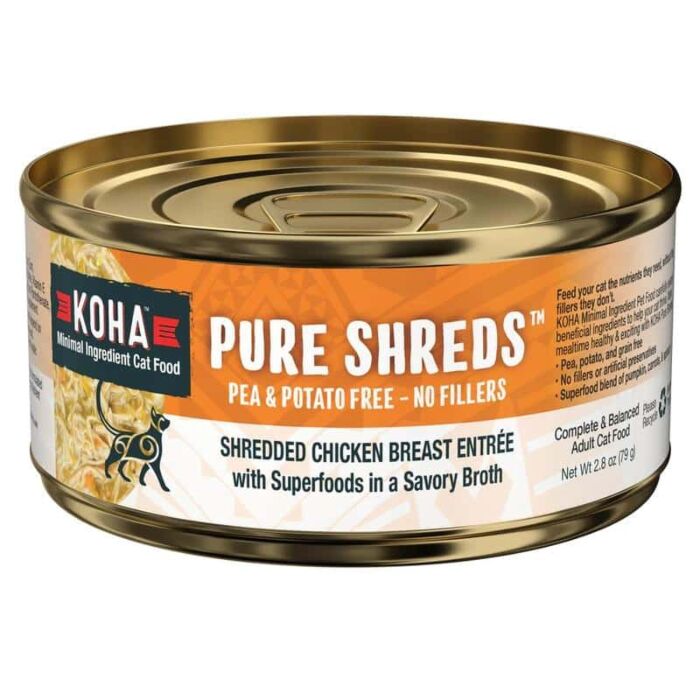 Koha Cat Wet Food Pure Shreds Shredded Chicken Breast 79g ePet