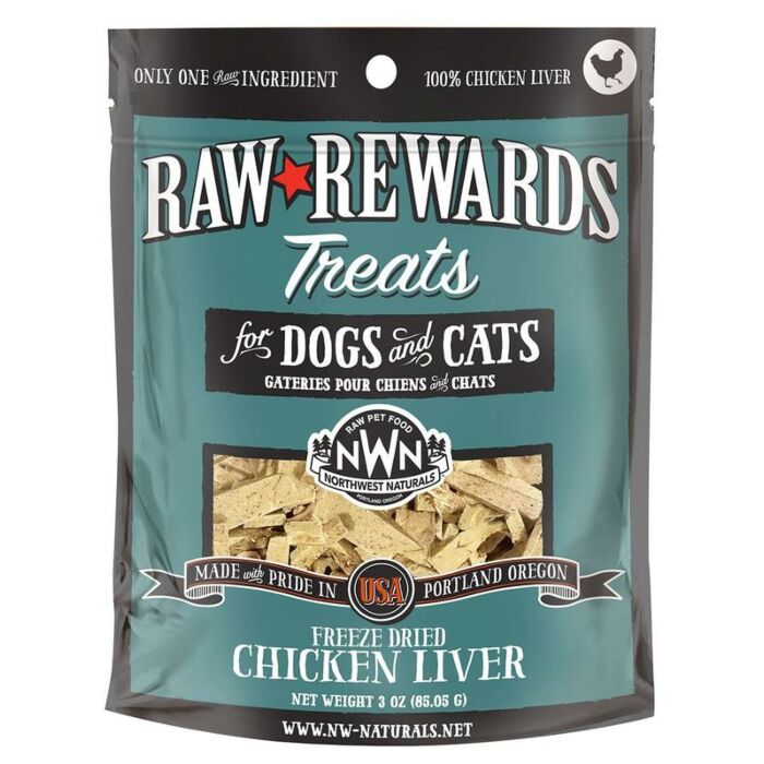 Northwest Naturals Cat Dog Treat Freeze Dried Chicken Liver