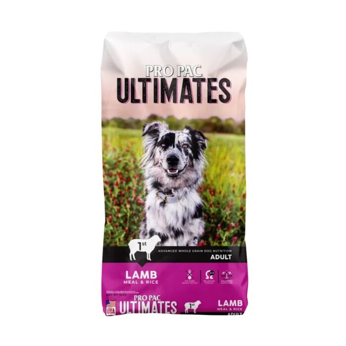 PRO PAC Dog Food Ultimates Lamb Meal Brown Rice 12kg ePet