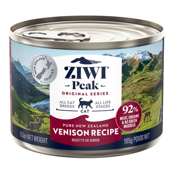 Ziwipeak Cat Canned Food Grain Free Venison Recipe 6.5oz