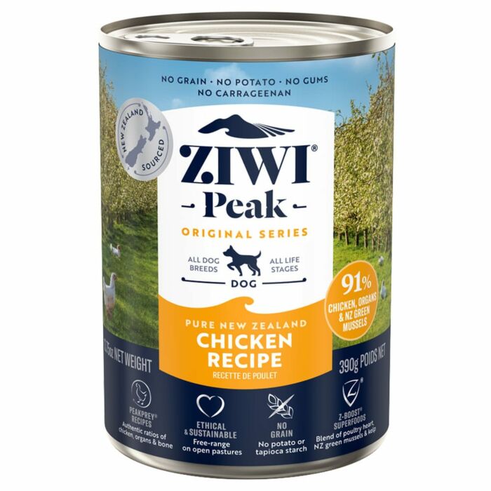 Ziwipeak Dog Canned Food Grain Free Chicken Recipe 13.75oz