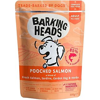 Barking Heads Grain Free Dog Pouch Fat Dog Slim 300g ePet.hk Free Delivery