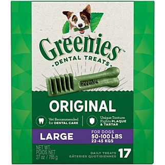 Greenies Dog Dental Treat - Large (50-100lbs) 27oz