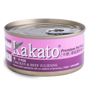 Kakato Cat & Dog Canned Food - Chicken & Beef Julienne 170g