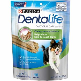 Purina® DentaLife® Daily Oral Care Dog Treat - Small & Medium 7oz