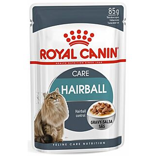 Royal Canin Cat Pouch - Hairball Care (Gravy) 85g