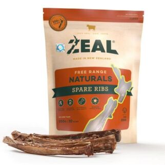 Zeal Dog Treat - Natural Spare Ribs 200g